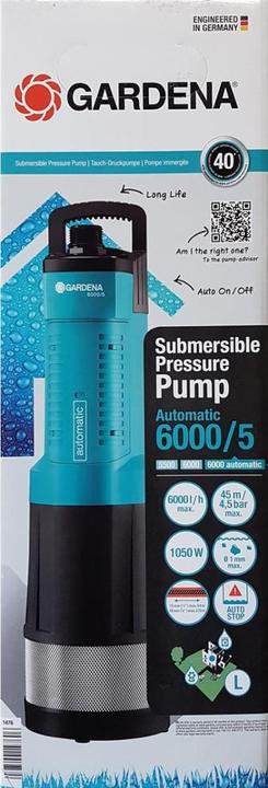 Produktbild Gardena Comfort Tauch-Druckpumpe 6000/5 automatic (Gartenpumpe)