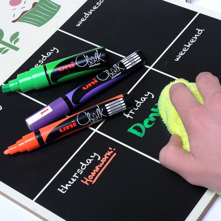 Actual product image Posca Chalk Marker 1.8-2.5mm PWE-5M RE Metallic red (Metallic red, 2.50 mm, 1 x)