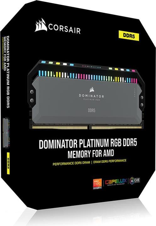 Actual product image Corsair Dominator Platinum RGB (2 x 16GB, 5600 MHz, DDR5 RAM, DIMM)