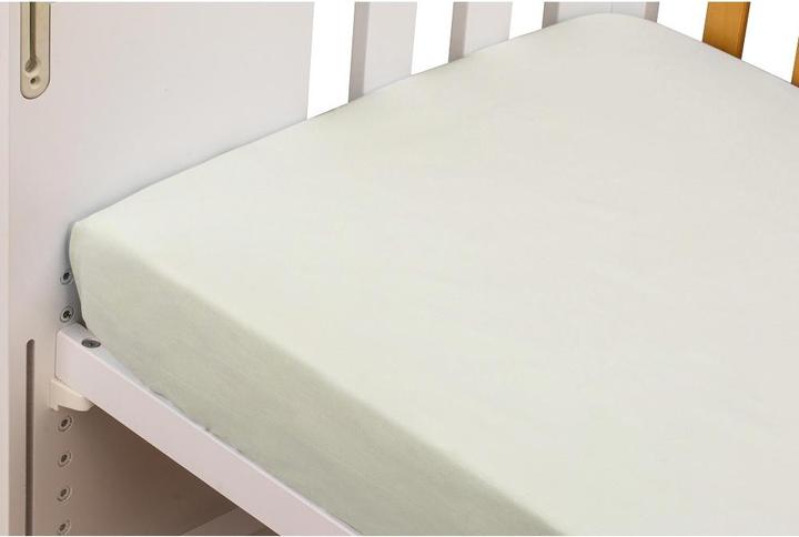 Interbaby Spannbettlake In Popelin Für Kinderbetts Matratzen - 100% Baumwolle Beige