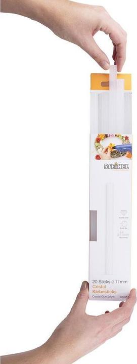 Actual product image Steinel Glue Sticks Cristal