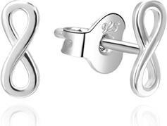 Agato Silver earrings Infinity AGUP3498