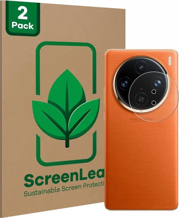 Immagine prodotto ScreenLeaf Pellicola protettiva sostenibile Pellicola protettiva dello schermo chiara trasparente (2 Pezzo/i, Vivo X100 Pro)