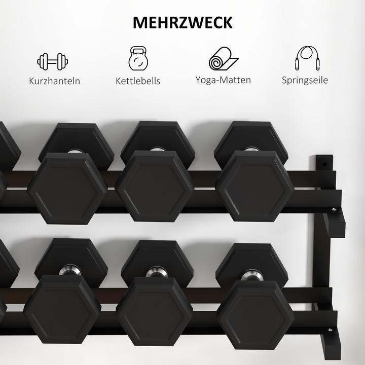 Actual product image SportNow Dumbbell rack with 2 levels