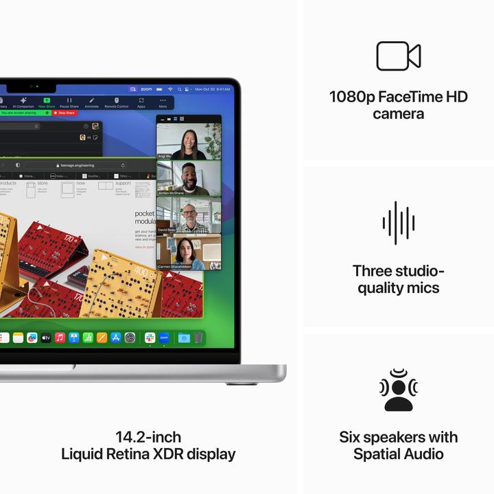 Actual product image Apple MacBook Pro - Late 2023 (14", M3 Max, 36 GB, 1000 GB, DE)