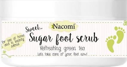 Image du produit Nacomi Sugar Foot Scrub Exfoliant naturel à base de sucre et de thé vert 125G (Crème et gel pour les pieds)