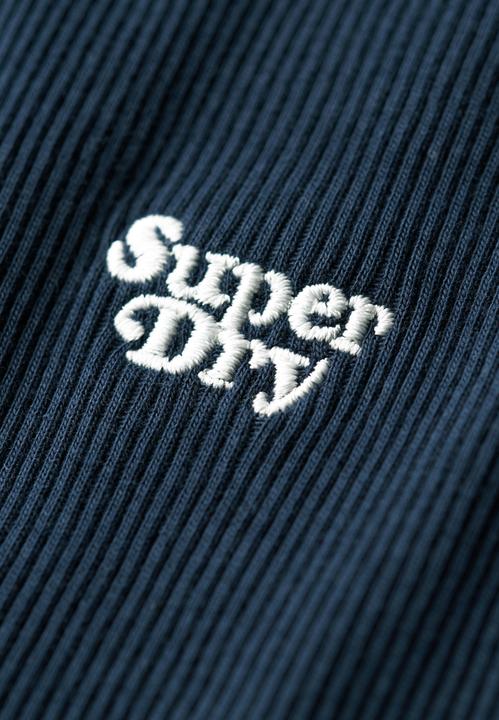 Image du produit Superdry robe moulante mi-longue côtelée (XS)