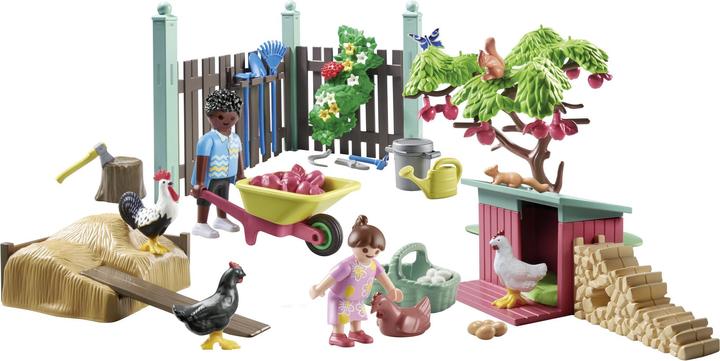 Produktbild Playmobil Kleine Hühnerfarm im Tiny House Garten (71510, Playmobil City Life)