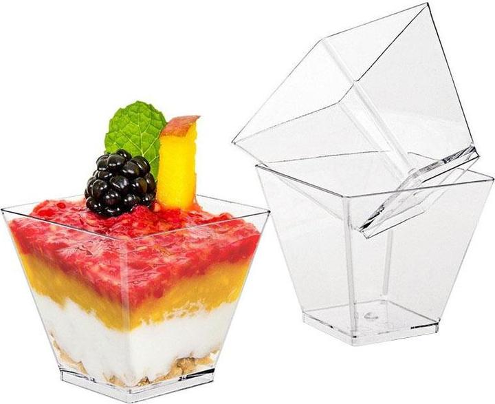 Actual product image JTI 25x plastic dessert bowls (0.06 l, 1 x)