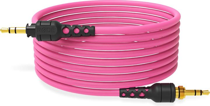 Actual product image RØDE NTH-Cable24 pink (2.4m, 3.5mm jack)