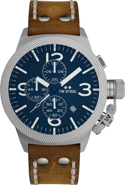 Produktbild TW-Steel CS106 Canteen Chronograph Herrenuhr 45mm 10ATM (Chronograph, 45 mm)