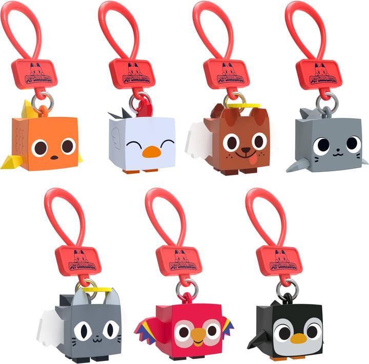 Actual product image Boti Pet Simulator Blind Collector Keyring Wave 2