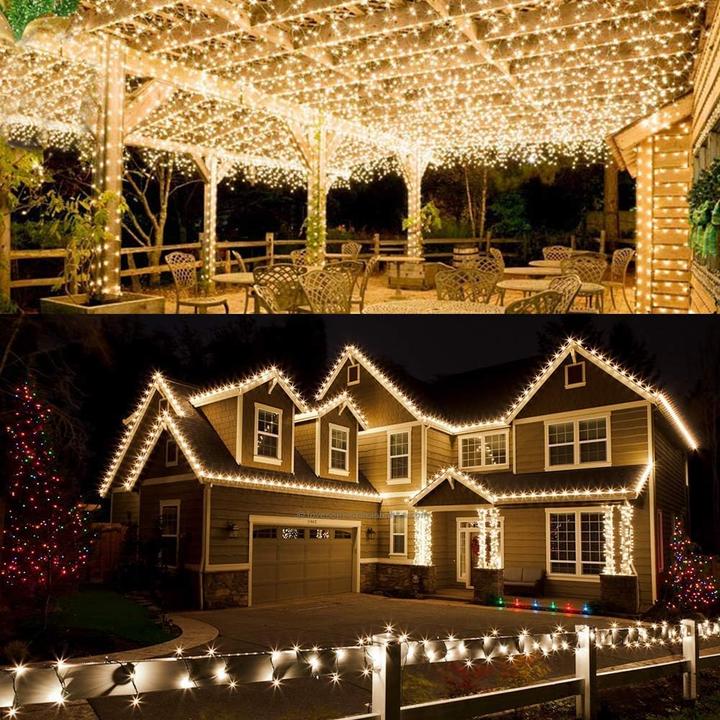 Actual product image Lumina Swiss LED Solar Light Chain Warm (14 m)