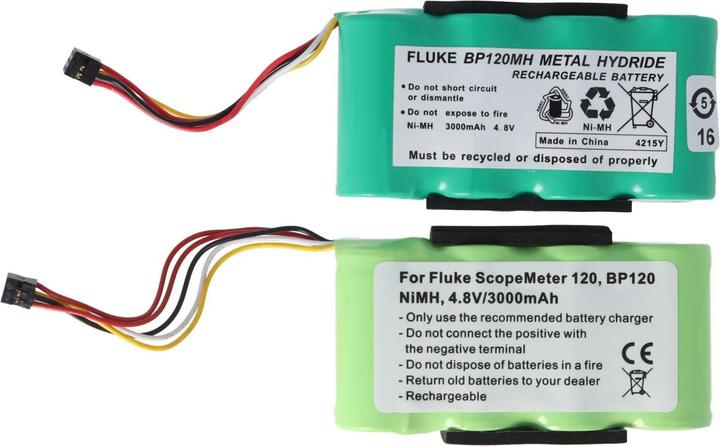 Produktbild AccuCell Akku Fluke ScopeMeter 120, BP120