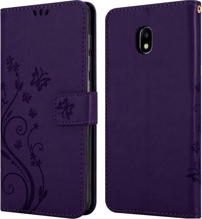 Actual product image Cadorabo Flower Book Cover (Samsung Galaxy J3 (2017))