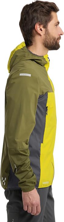 Actual product image Haglöfs L.I.M Alpha Hood Men Aurora/olive green (XL)