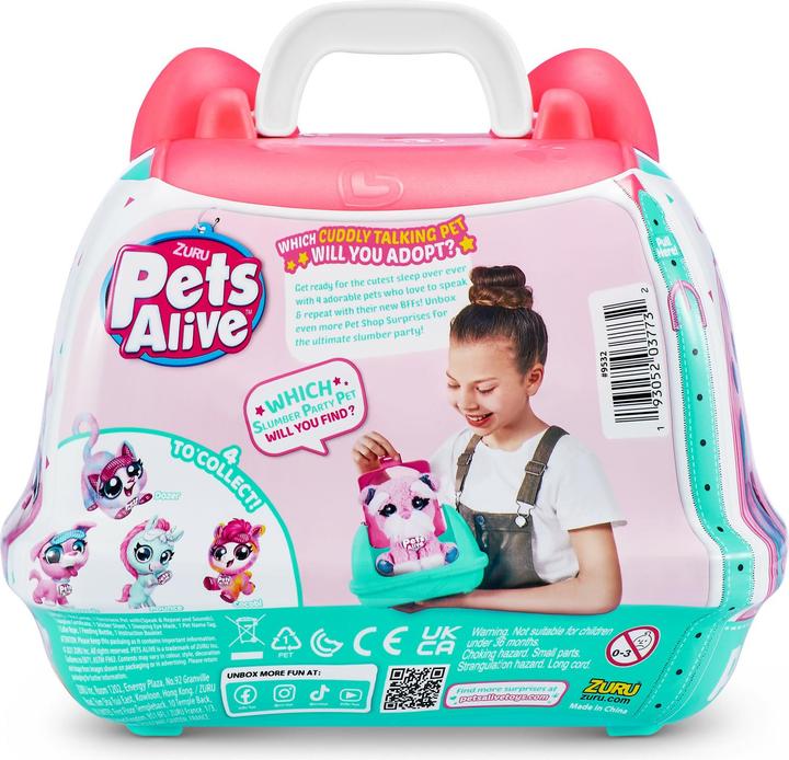 Actual product image Zuru Pet Shop Surprise Pets Alive Slumber Party - Series 2 (14 cm)