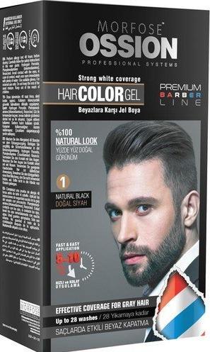 Produktbild Morfose Premium Barber Line Hair Color Gel Natural Black (1) (Natural Black)