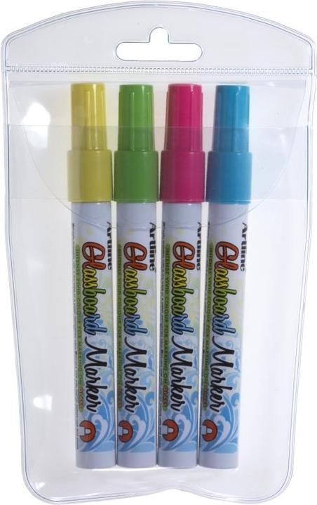 Actual product image Artline Brand Glassboard EPG-4/4W2 4pcs/set ass. (4 x)