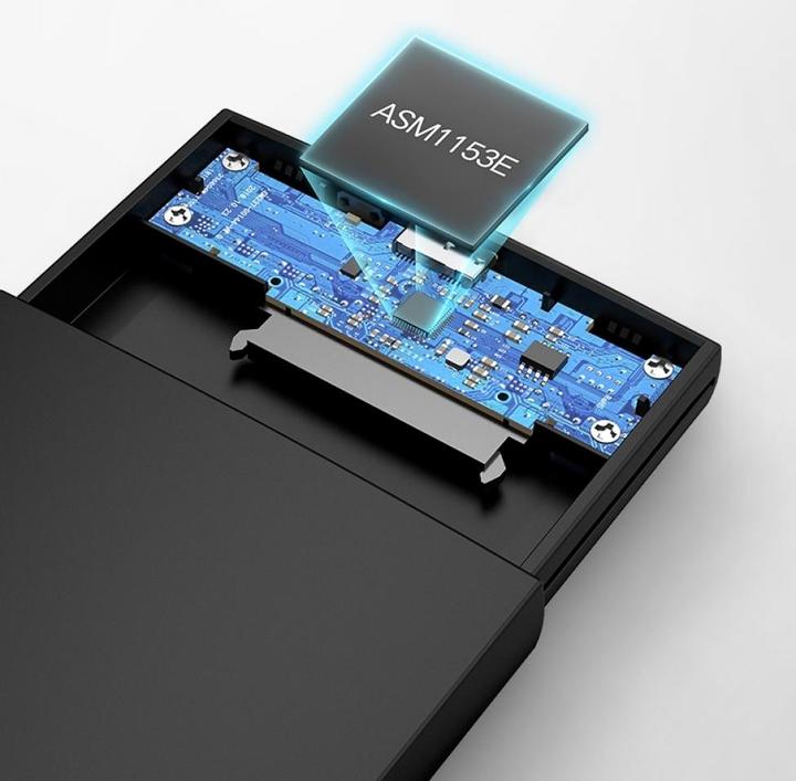 Actual product image Ugreen SSD/HDD enclosure 2.5" USB 3.0 SATA black (CM237) (2.5")