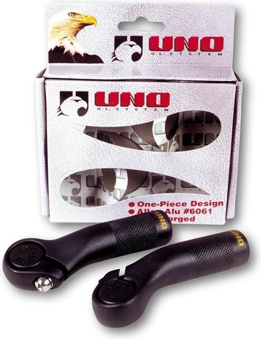 Actual product image Kalloy Uno Short bike handlebar ends