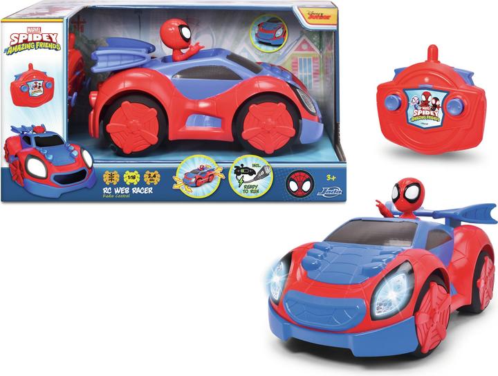 Actual product image Dickie RC Spidey Web Racer, 1:18