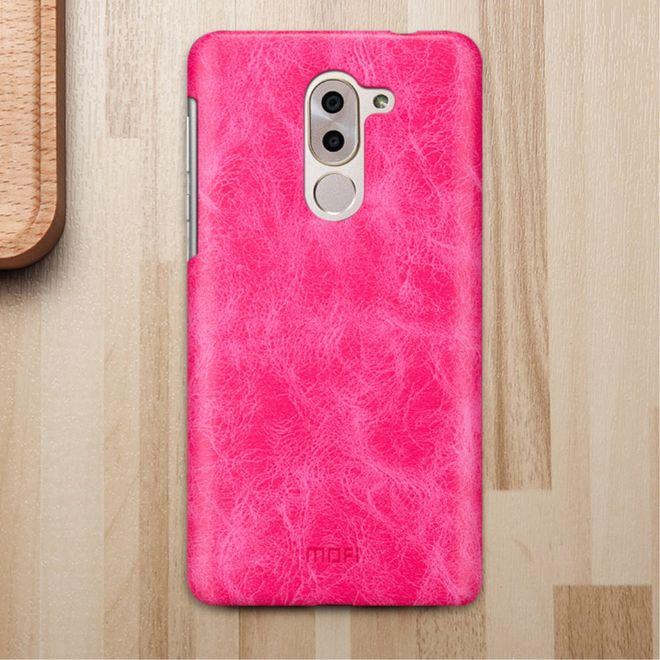 Produktbild Mofi Case aus Hartplastik und Lederüberzug (Honor 6X (2016), Huawei Mate 9 Lite)
