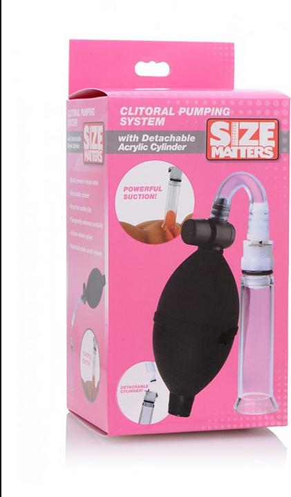 Produktbild Bijoux Indiscrets Clitoral Pumping System with Detachable Acrylic Cylinder
