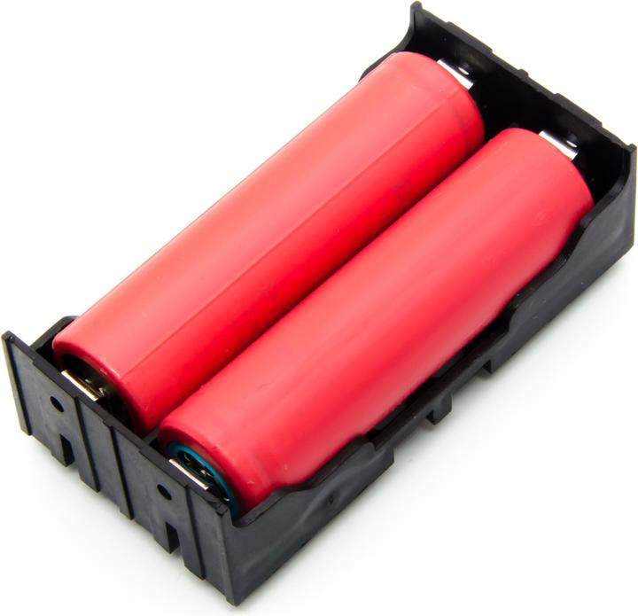 Immagine prodotto Purecrea Scomparto per batteria 18650 a 2 scomparti / supporto per batteria