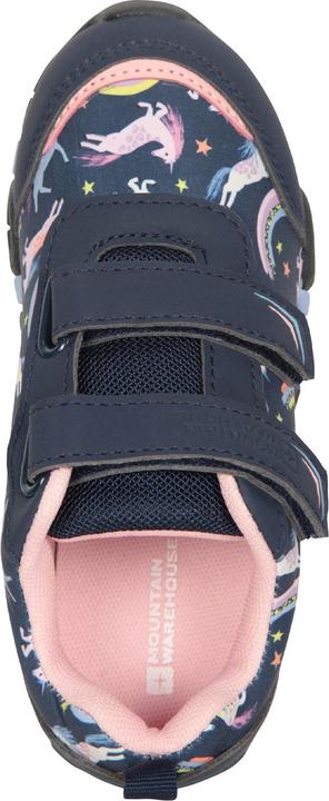 Actual product image Mountain Warehouse Childrens/Kids Zap Rainbow Light Up Trainers (27)
