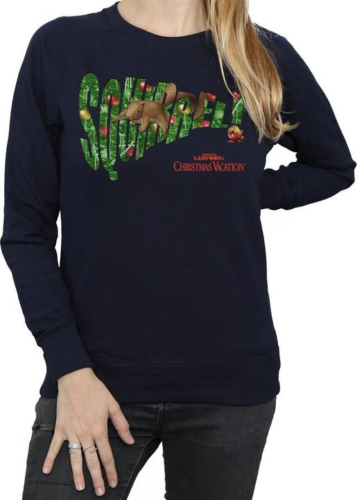 Produktbild National Lampoon´s Vacation National Lampoon's Christmas Vacation Squirrel Tree Sweatshirt (XL)