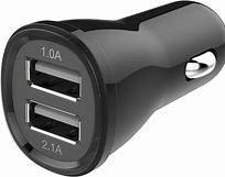 Immagine prodotto Ferrari Caricabatterie da auto slim nero con 2 USB, 2,1A incl. cavo MFI lightning