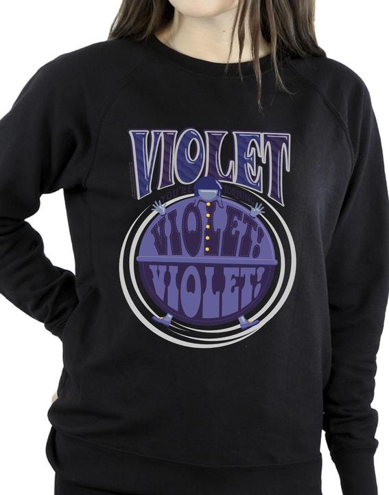 Produktbild Willy Wonka & the Chocolate Factory Violet Turning Violet Sweatshirt (L)