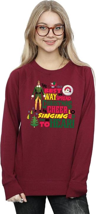 Immagine prodotto Elf Christmas Cheer Felpa Donna (M)