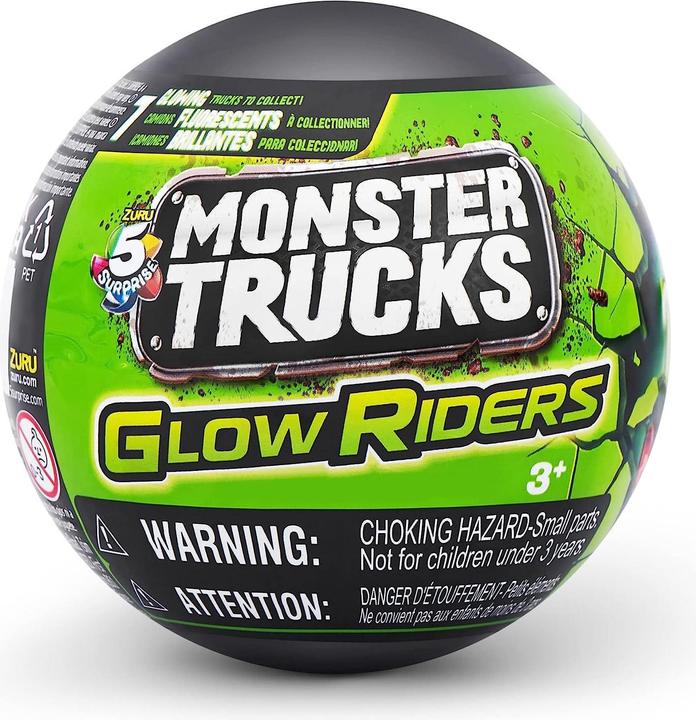 Zuru Monster Trucks - Blindbox Glow Riders