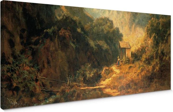 Immagine prodotto Trenddeko Spitzweg - Rock Valley con cappella (150 x 60 cm)