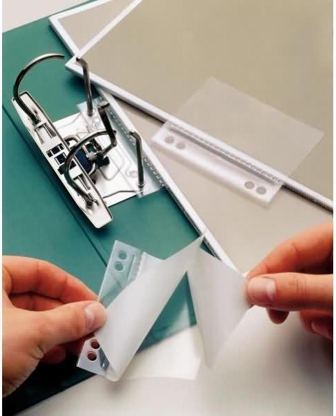 Produktbild Veloflex Heftstreifen Doppelheftfix Masse: 6 x 10 cm (B x H) Werkstoff: Polypropylen