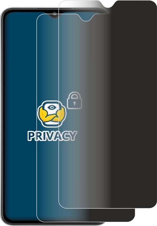 Produktbild BROTECT Sichtschutzfolie Anti-Spy Privacy Folie Blaulicht-Schutz (2 Stück, Samsung Galaxy A32 5G)