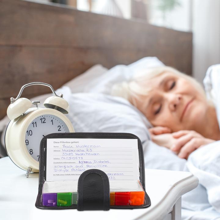 Image du produit Relaxdays Pilulier étui boîtier