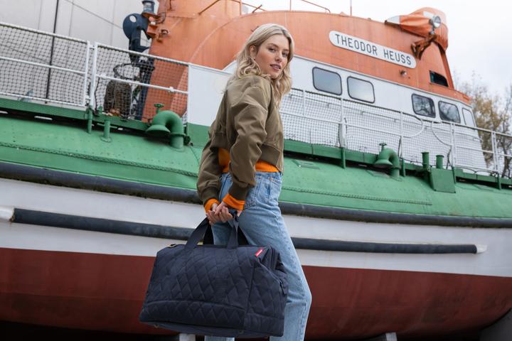 Produktbild reisenthel Schultertasche Allrounder L Rhombus Midnight