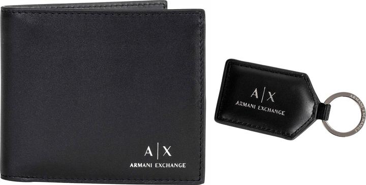 Armani Exchange Plain Leather Gift Set