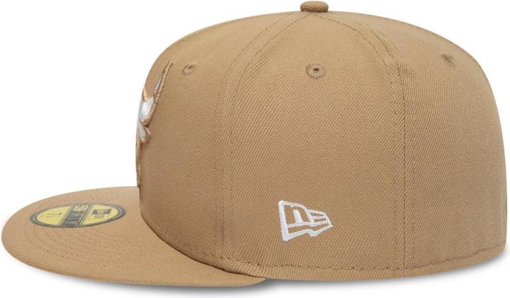 Actual product image New Era 59Fifty Fitted Cap - Chicago Bulls camel beige (7 1/4)