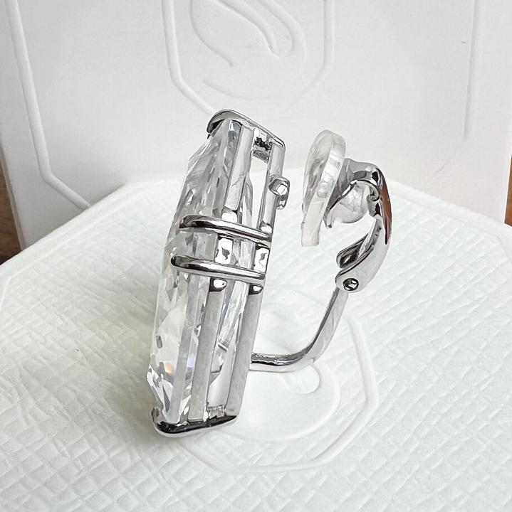 Actual product image Swarovski Mesmera Cry Stud Earrings (Swarovski Metal)