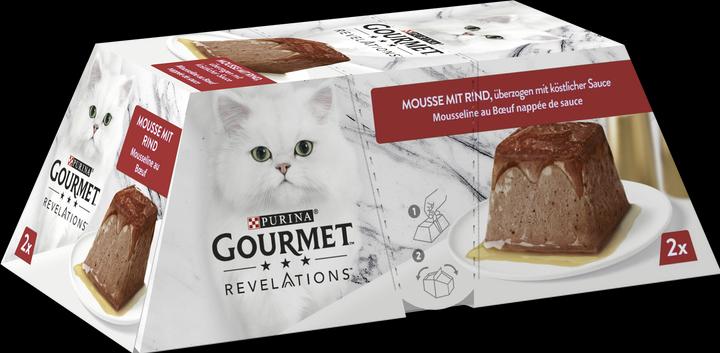 Produktbild Gourmet Mousse mit Rind (Adult, 2 Stk., 114 g)