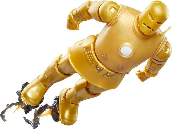 Produktbild Hasbro Iron Man Marvel Legends Actionfigur Iron Man (Model 01-Gold) 15 cm