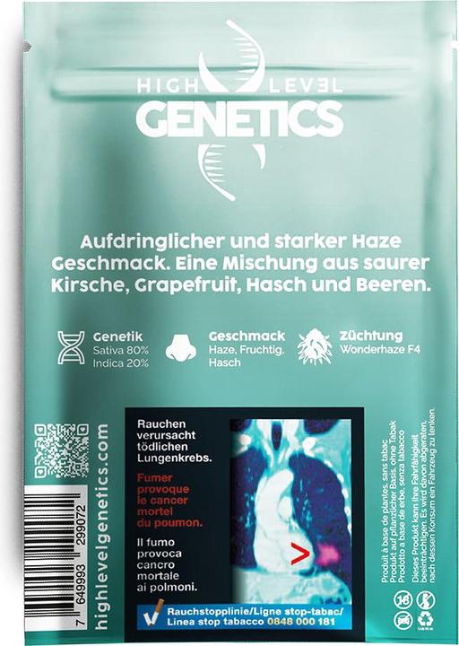 Produktbild High Level Genetics Wonderhaze (9 g, Indoor)