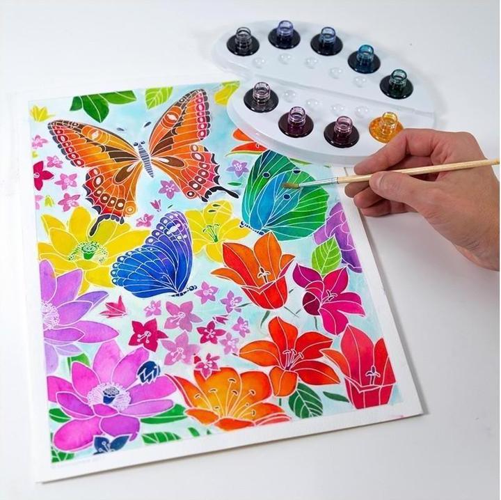 Produktbild Sentosphere Aquarellum Gm 3T Dans Les Fleurs