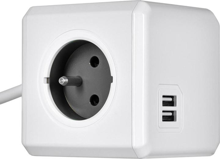 Produktbild Allocacoc PowerCube Extended USB E(FR) (4 x, CEE 7/5, 1.50 m)