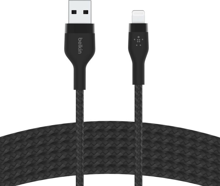 Actual product image Belkin USB charging cable Boost Charge Pro Flex USB A - Lightning 3 m (3 m)