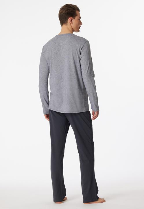 Image du produit Schiesser Avec patte de boutonnage Pyjama long (98)